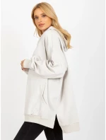 Dámska mikina TW BL 2001.40 svetlo šedá - FPrice