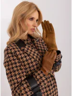 Dámske rukavice AT RK 239801.11 svetlohnedá - Fashion Classic