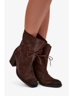 Topánky na podpätku model 220704 Step in style