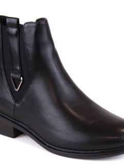 Čierne zateplené papuče Filippo W PAW477