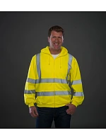 Mikina s kapucňou Yoko HVK 07 Hi-Vis 79.VK07, výrazná oranžová