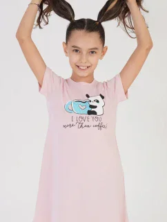 Detská nočná košeľa s krátkym rukávom Panda