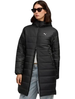 Dámska vyteplená bunda Puma ESS s kapucňou Black 685232 01