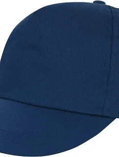 Result Headwear RC 080X – 5-panelová polyesterová čiapka s výložkou 28.080X, tmavomodrá