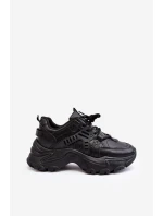 Dámske športové tenisky Solid Black Toderus Dámske športové tenisky Solid Black Toderus