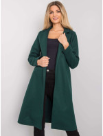 Dámsky kabát CHA PL 0402.33P tmavo zelený