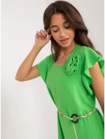 DHJ SK 8921 Šaty.21 svetlozelená