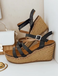 Dámske sandále SUMMERUP black FashionStreet ZY0988