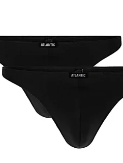 Pánske tangá 253 čierne - Atlantic