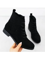 S.Barski W HY51-136 OLI284A semišové čižmy