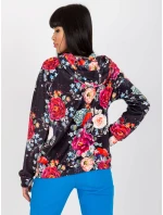 Mikina RV BL 8143.83P čierna a červená