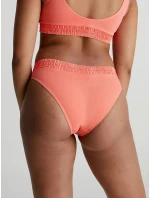 Dámsky plavkový spodný diel bikín KW0KW01990 SM9 koralová - Calvin Klein Dámsky plavkový spodný diel bikín KW0KW01990 SM9 koralová - Calvin Klein
