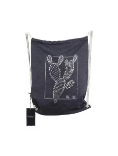 Plátený vak / batoh 72019A tm.sivá-potlač - Sublevel