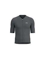 Cyklistické tričko POC M's Raceday S/S Jersey, sivé