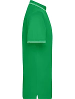 Daiber JN 986 Pánske polo tričko z piké 02.0986 fern green/white