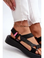 Pachnące Sandały Na Rzep ZAXY LL285062 Czarne