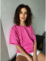 Dámske bavlnené tričko AYUBAS ružové FashionStreet RY2638