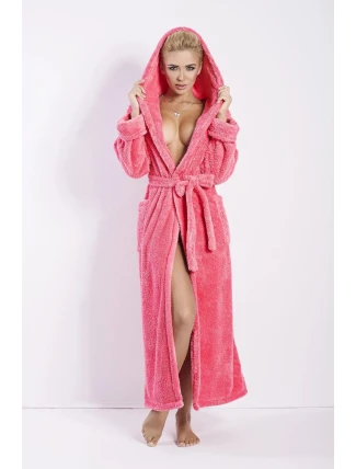 Dámsky župan Diana long coral - DKAREN