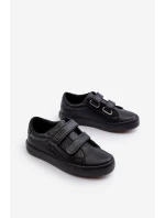 Dziecięce Trampki Na Rzepy Big Star NN374006 Czarne