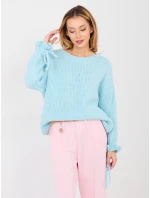 Jumper MI SW 1512.28 svetlomodrý Jumper MI SW 1512.28 svetlomodrý