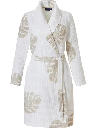 Dámsky župan 70231-146-0 béžová-potlač - Pastunette Dámsky župan 70231-146-0 béžová-potlač - Pastunette