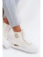 Dámské tenisky na platformě Bílé Meloria