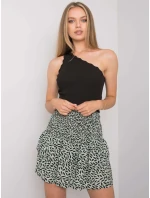 Sukňa RO SD 2511 4.18P čierna a zelená Sukňa RO SD 2511 4.18P čierna a zelená