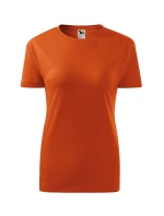 Klasické nové tričko dámske oranžové