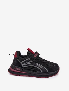 Detská športová obuv Big Star TT374152 HI-POLY SYSTEM Black and wine