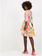 Šaty DHJ SK 0997 1.33X bielo-ružové