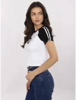 Tričko NM TS NG3772.82 biele čierne