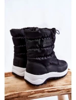 Dziecięce Śniegowce Na Suwak Big Star KK374235 Czarne