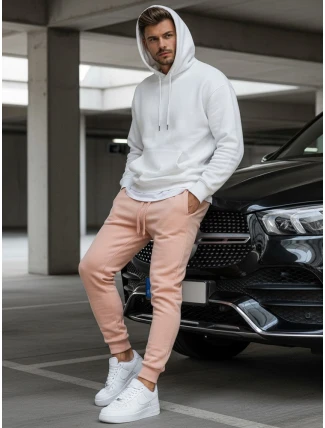 FashionStreet pánske ružové tepláky UX3452