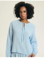 Dámske pyžamo Henderson 45313 Eleni long/r S-3XL Muslin