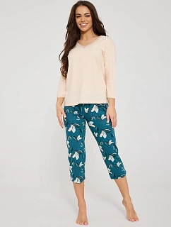 Pyžamo Cornette 1107/506 Ester 3/4 M–2XL