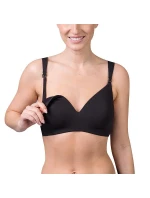 Moderná dojčiaca podprsenka MATERNITY BRA - BELLINDA - čierna