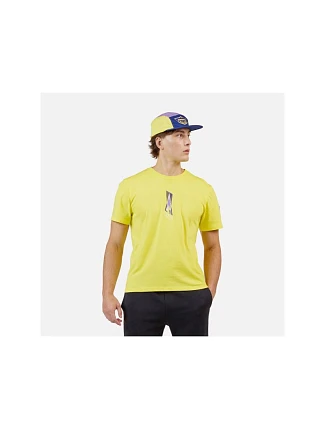 Unisexové tričko ROSSIGNOL SUPER TEE, žlté Unisexové tričko ROSSIGNOL SUPER TEE, žlté