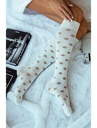 Dámske podkolienky s bodkami 0248.010