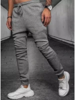 Svetlošedé pánske nohavice FashionStreet UX3890