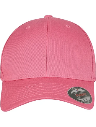 Flexfit 6277 6-panelová čiapka Flexfit Wooly Combed 55.6277 tmavo ružová
