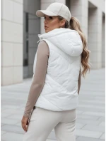 Dámska prešívaná vesta LIKEHUGS biela FashionStreet TY4975 Dámska prešívaná vesta LIKEHUGS biela FashionStreet TY4975