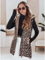 Dámska prešívaná ťavia vesta ELMERA FashionStreet TY5029 Dámska prešívaná ťavia vesta ELMERA FashionStreet TY5029
