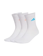 Adidas Linear Crew Cushioned Sportswear Crew C 3P ponožky White KC9623