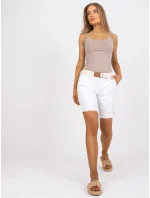 Šortky D60530Z62189Z biele Šortky D60530Z62189Z biele