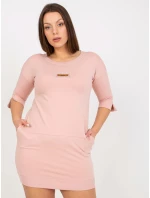Šaty RV SK 7612.75P svetlo ružová
