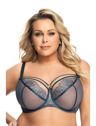 Dámska podprsenka PARADISE K496 Zelená - Gorsenia