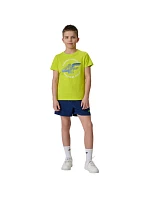 Tričko pre chlapcov 4F M3284 sýto zelené 4FJWSS26TTSHM3284 45S Tričko pre chlapcov 4F M3284 sýto zelené 4FJWSS26TTSHM3284 45S
