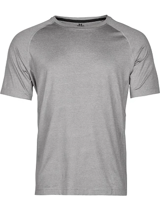 Tee Jays TJ 7020 Pánske športové tričko CoolDry® 18.7020 sivá melírovaná Tee Jays TJ 7020 Pánske športové tričko CoolDry® 18.7020 sivá melírovaná