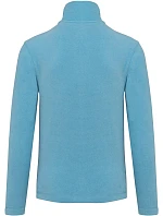 Kariban K 912 Mikina z mikrofleecu s 1/4 zipsom „Enzo“ 20.K912 cloudy blue heather