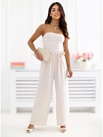 Nohavice CS SP XYS3649.95 svetlo béžová